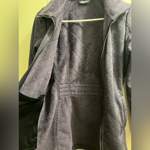 EUC The North Face Fleece Lined Soft Shell Jacket Quilted Full Zip - Picture 3 of 5